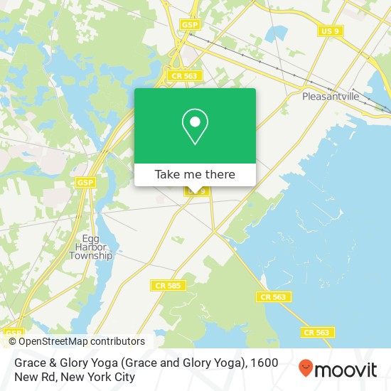 Grace & Glory Yoga (Grace and Glory Yoga), 1600 New Rd map