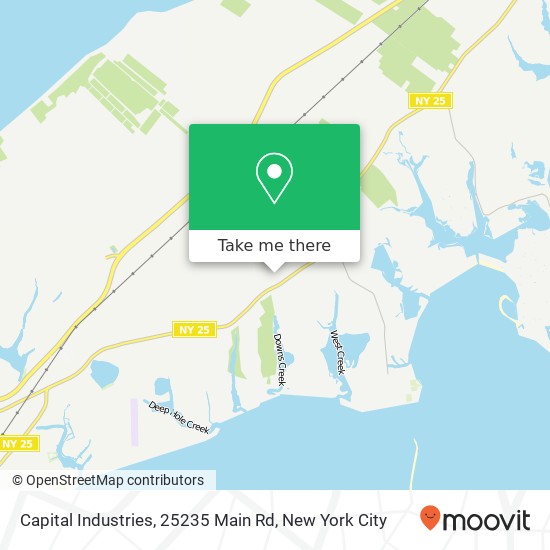 Mapa de Capital Industries, 25235 Main Rd