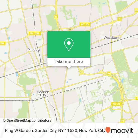 Ring W Garden, Garden City, NY 11530 map