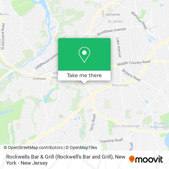 Rockwells Bar & Grill (Rockwell's Bar and Grill) map