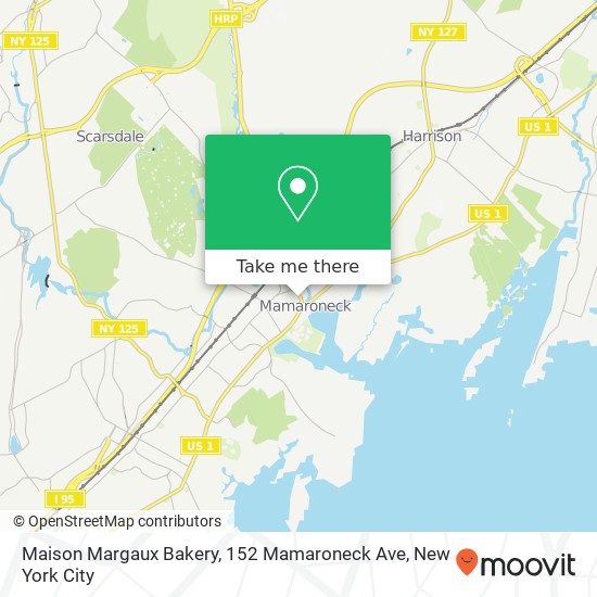 Maison Margaux Bakery, 152 Mamaroneck Ave map