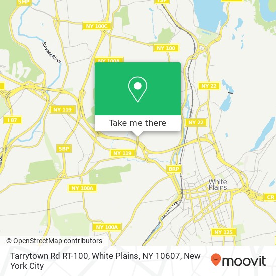 Tarrytown Rd RT-100, White Plains, NY 10607 map