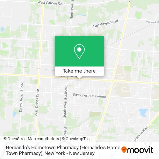 Hernando's Hometown Pharmacy (Hernando's Home Town Pharmacy) map