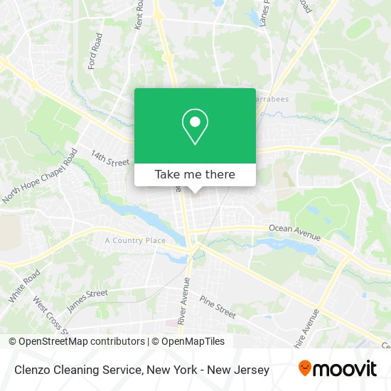 Mapa de Clenzo Cleaning Service