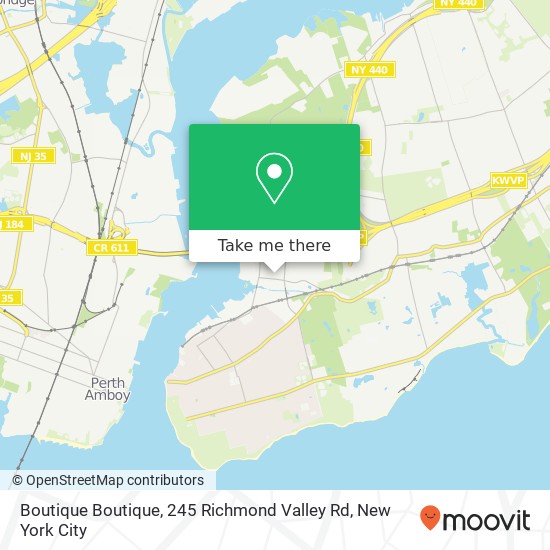 Boutique Boutique, 245 Richmond Valley Rd map