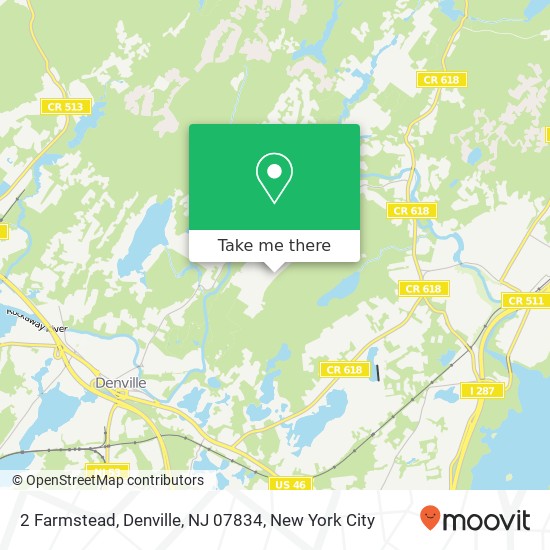 2 Farmstead, Denville, NJ 07834 map