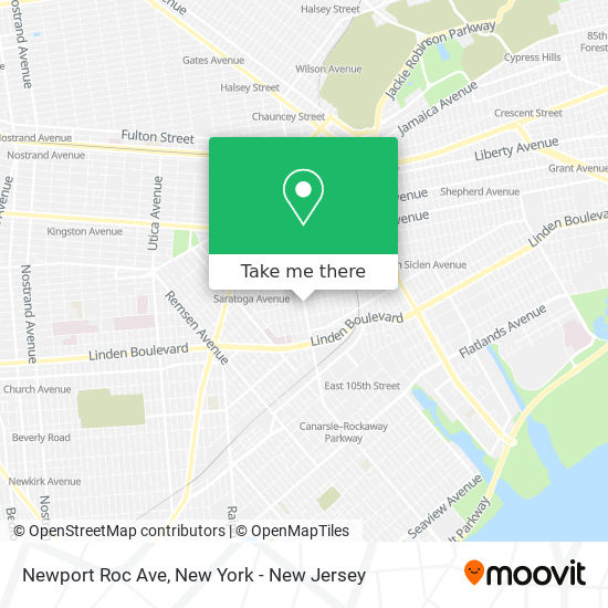 Mapa de Newport Roc Ave