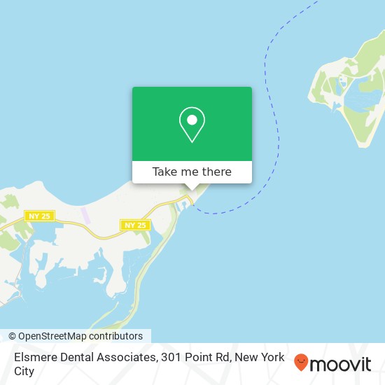 Elsmere Dental Associates, 301 Point Rd map