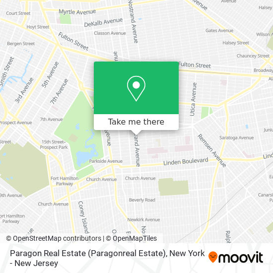 Mapa de Paragon Real Estate (Paragonreal Estate)