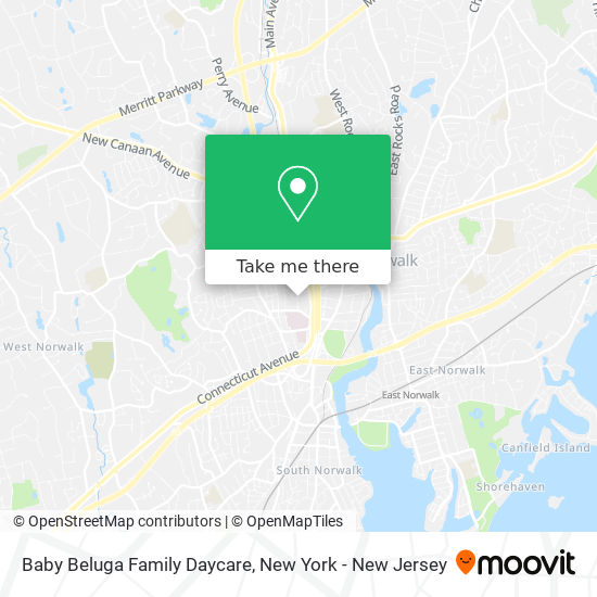 Mapa de Baby Beluga Family Daycare