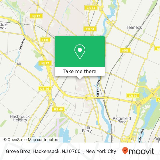 Grove Broa, Hackensack, NJ 07601 map