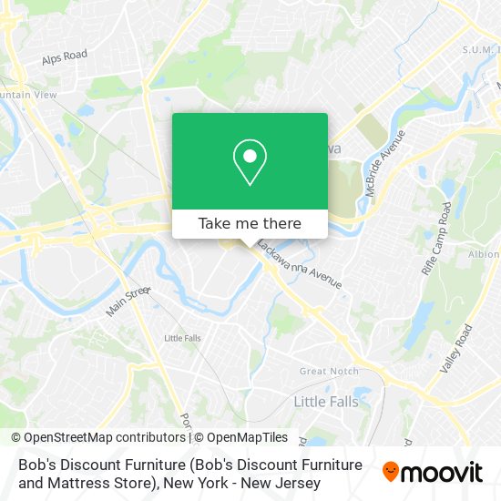 Mapa de Bob's Discount Furniture (Bob's Discount Furniture and Mattress Store)