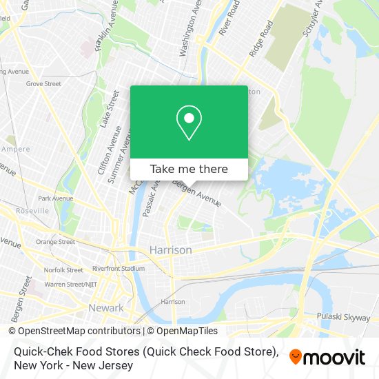 Mapa de Quick-Chek Food Stores (Quick Check Food Store)