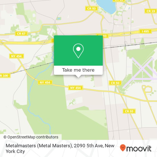 Metalmasters (Metal Masters), 2090 5th Ave map