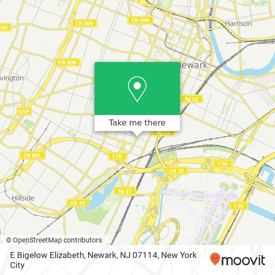 E Bigelow Elizabeth, Newark, NJ 07114 map