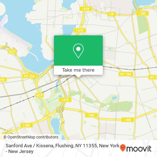 Sanford Ave / Kissena, Flushing, NY 11355 map