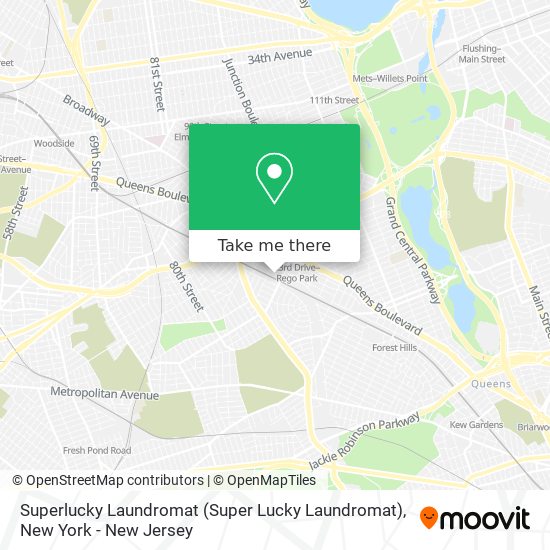 Mapa de Superlucky Laundromat (Super Lucky Laundromat)