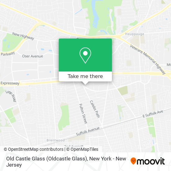 Old Castle Glass (Oldcastle Glass) map