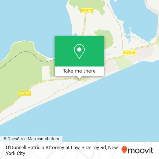 O'Donnell Patricia Attorney at Law, S Delrey Rd map