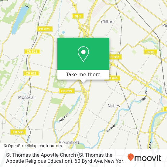 St Thomas the Apostle Church (St Thomas the Apostle Religious Education), 60 Byrd Ave map