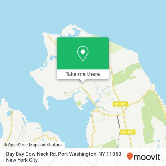 Bay Bay Cow Neck Rd, Port Washington, NY 11050 map