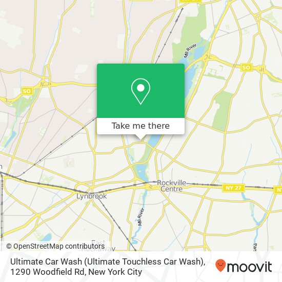 Ultimate Car Wash (Ultimate Touchless Car Wash), 1290 Woodfield Rd map