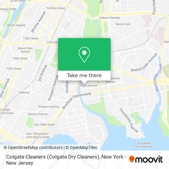Colgate Cleaners (Colgate Dry Cleaners) map