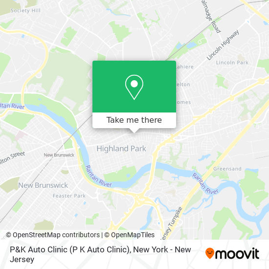 P&K Auto Clinic map