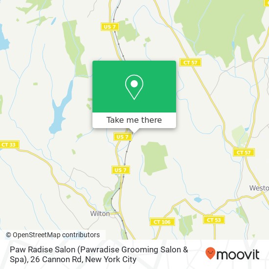 Paw Radise Salon (Pawradise Grooming Salon & Spa), 26 Cannon Rd map