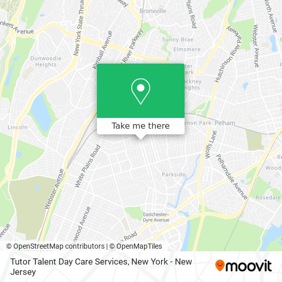 Tutor Talent Day Care Services map