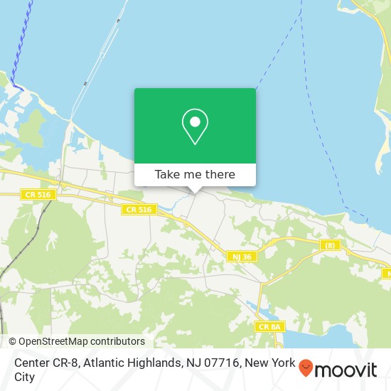 Center CR-8, Atlantic Highlands, NJ 07716 map