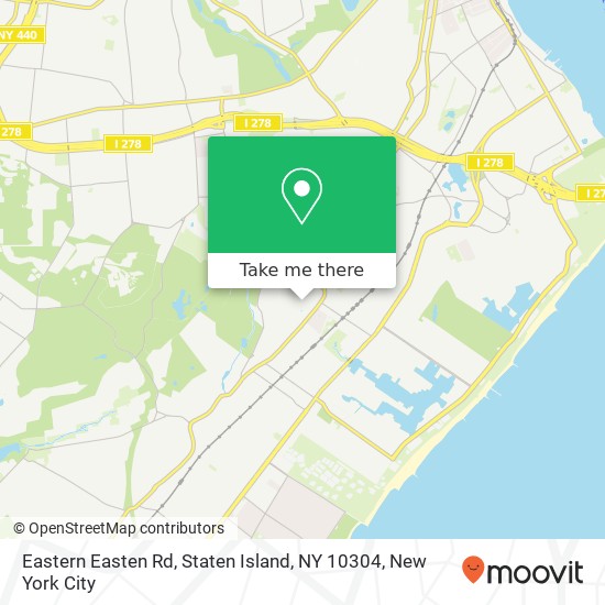 Eastern Easten Rd, Staten Island, NY 10304 map