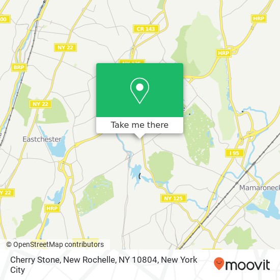 Mapa de Cherry Stone, New Rochelle, NY 10804