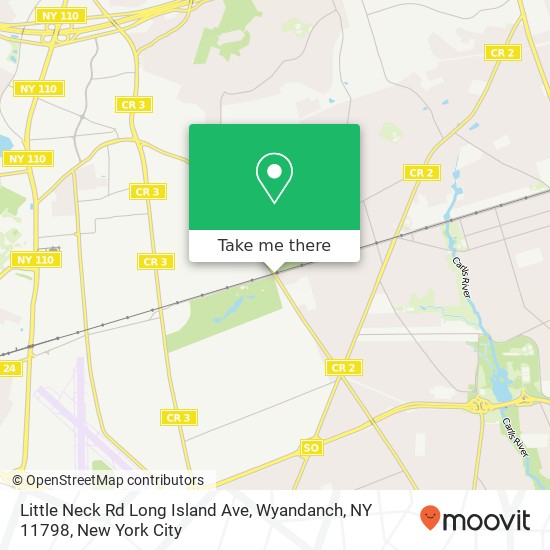 Little Neck Rd Long Island Ave, Wyandanch, NY 11798 map