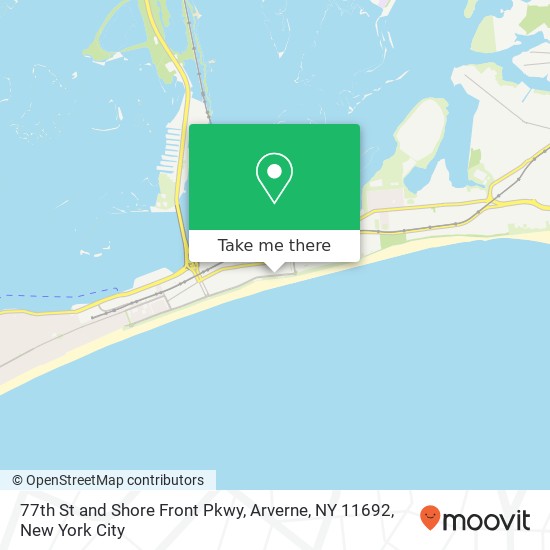 77th St and Shore Front Pkwy, Arverne, NY 11692 map