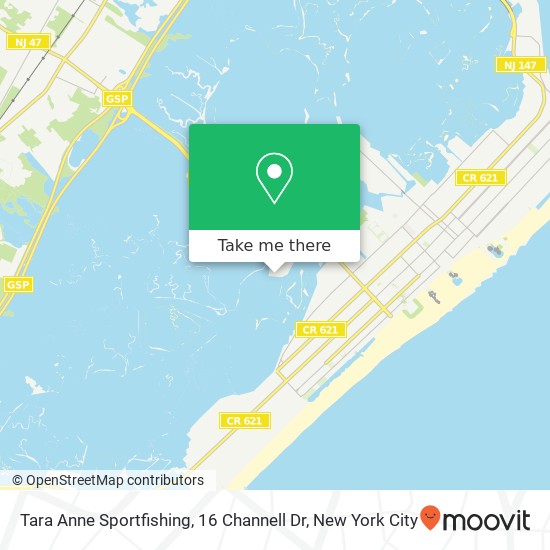 Tara Anne Sportfishing, 16 Channell Dr map