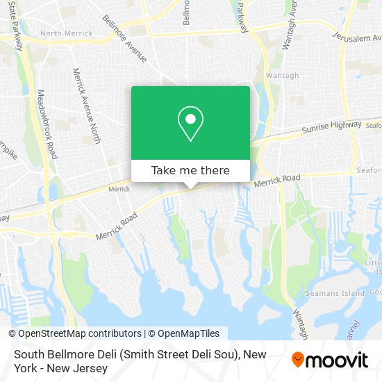 South Bellmore Deli (Smith Street Deli Sou) map