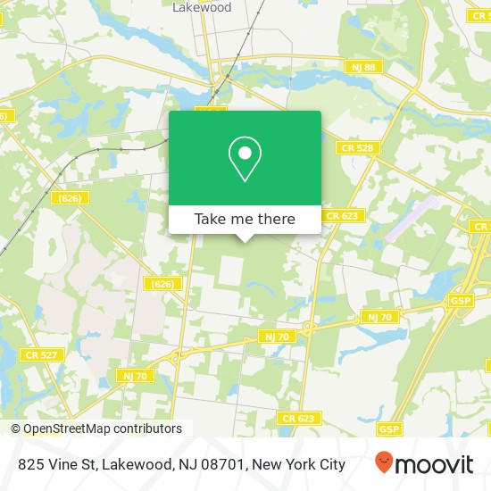 825 Vine St, Lakewood, NJ 08701 map