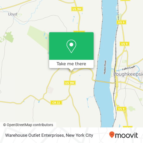 Mapa de Warehouse Outlet Enterprises