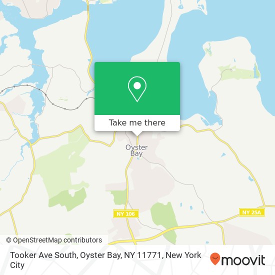 Tooker Ave South, Oyster Bay, NY 11771 map