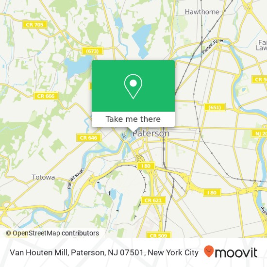 Van Houten Mill, Paterson, NJ 07501 map