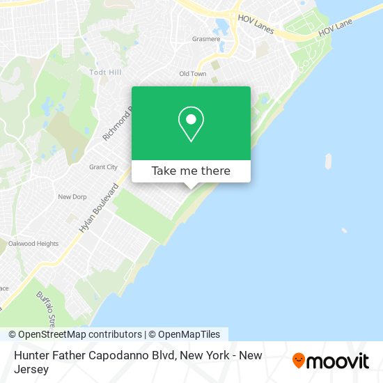 Hunter Father Capodanno Blvd map