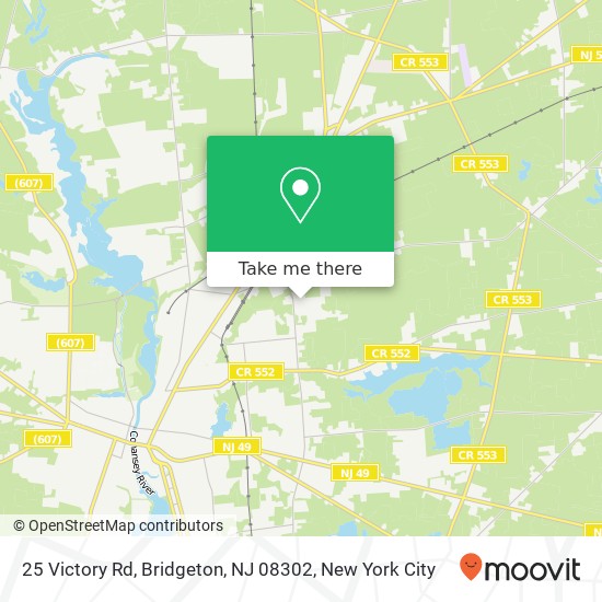 25 Victory Rd, Bridgeton, NJ 08302 map