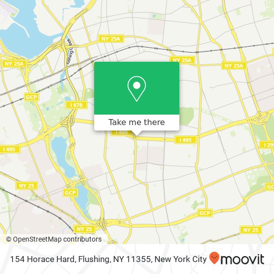 154 Horace Hard, Flushing, NY 11355 map
