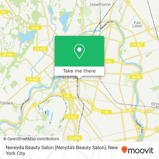 Mapa de Nereyda Beauty Salon (Neryda's Beauty Salon)