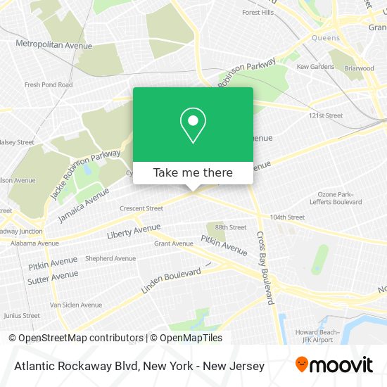 Mapa de Atlantic Rockaway Blvd
