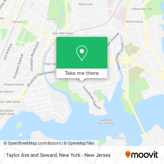 Mapa de Taylor Ave and Seward