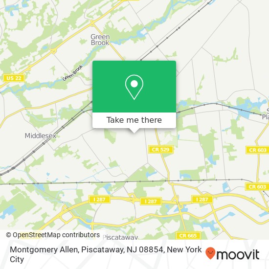Montgomery Allen, Piscataway, NJ 08854 map
