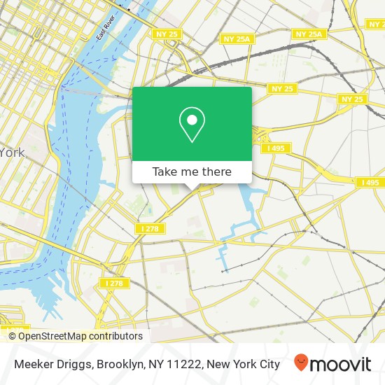 Meeker Driggs, Brooklyn, NY 11222 map