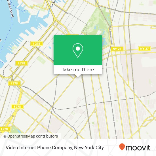 Video Internet Phone Company map